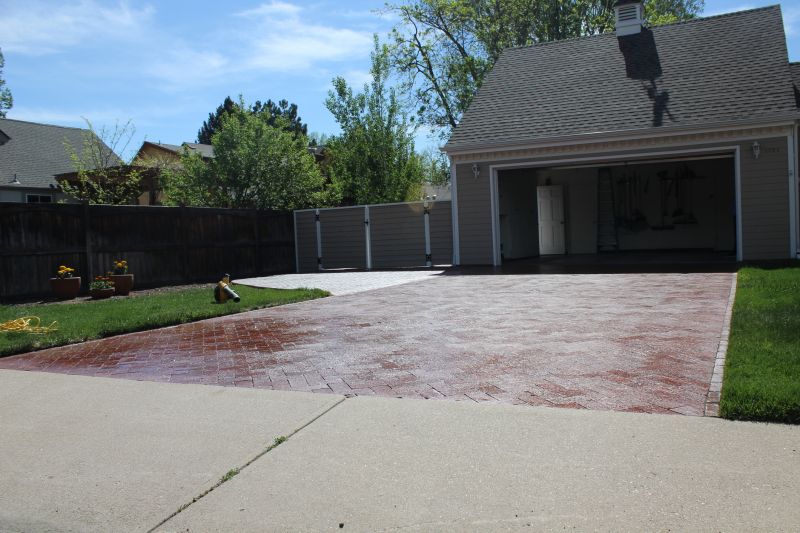 Driveway Concrete Staining